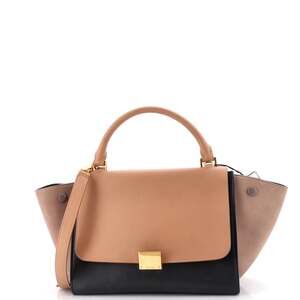 Celine Trapeze Bag Leather Small #239598C81B